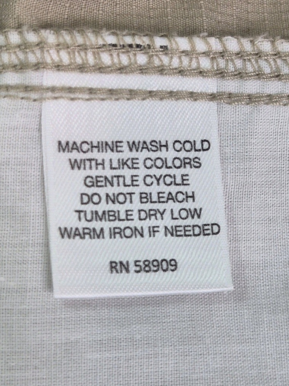 Roundtree & Yorke Men's Shorts Size 50 Big Classic Fit Utility Cargo Khaki 69 - Picture 15 of 16
